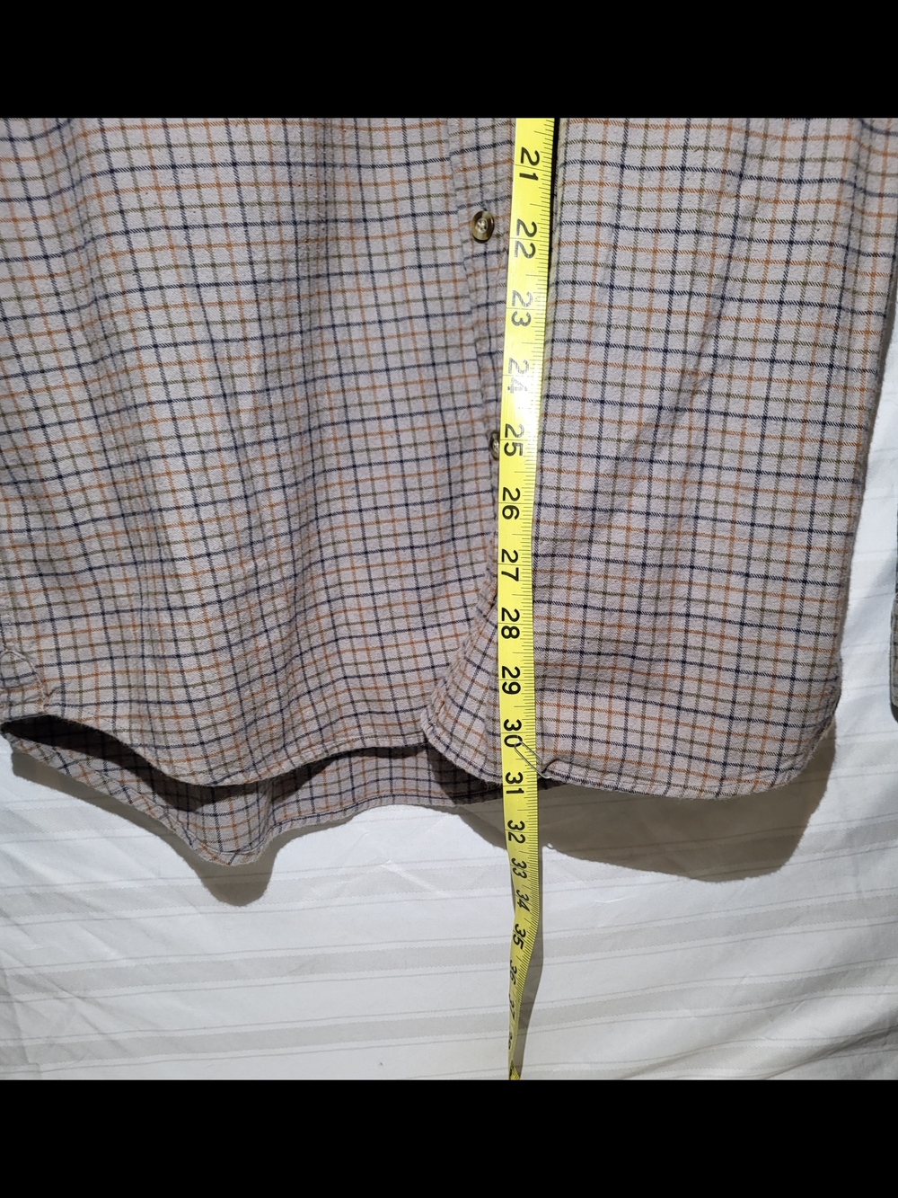 Fjallraven Men's Gray Plaid Button-Down Shirt - Picture 6 of 7